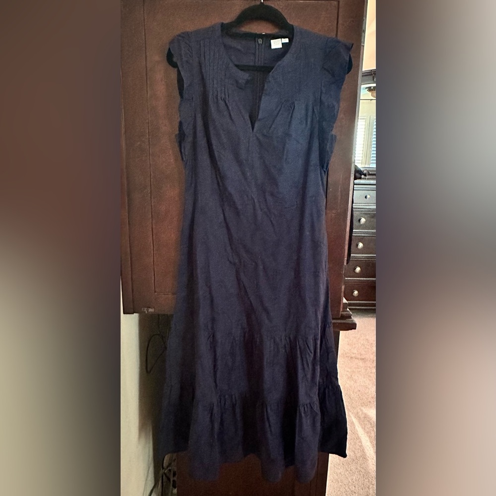 Gap Size 10 Navy Blue Midid Dress Brand New without tags